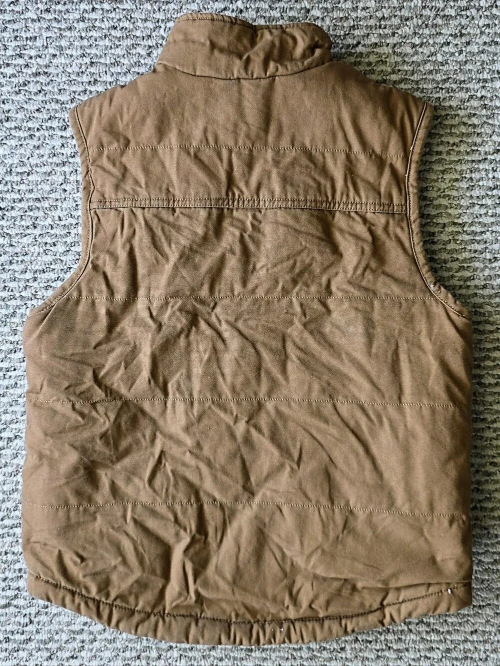 Weatherproof Vintagr Brown Sherpa-Lined Vest